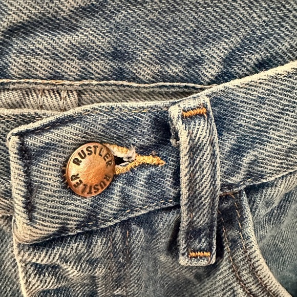 Rustler Relaxed Fit Jeans W29 L30 Blue Denim - Picture 3 of 5